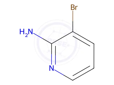 Chemical structure of 3-BROMO-2-PYRIDINAMINE;3-BROMOPYRIDIN-2-AMINE