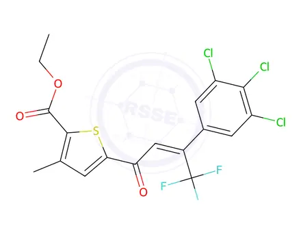 Chemical structure of Lotilaner Impurity 19