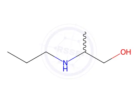 Chemical structure of 2-(propylamino)-1-propanol