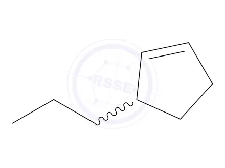 Chemical structure of 3-Propylcyclopentene