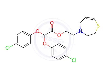 Chemical structure of Lifibrate Impurity 12