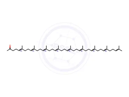 Chemical structure of Solanesyl Acetone