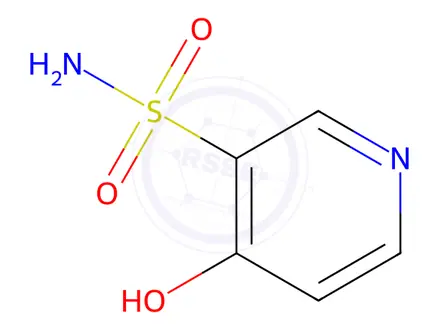 Chemical structure of 4-Hydroxy-3-Pyridinesulfonamide