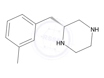 Chemical structure of (R)-2-(3-Methylbenzyl)piperazine