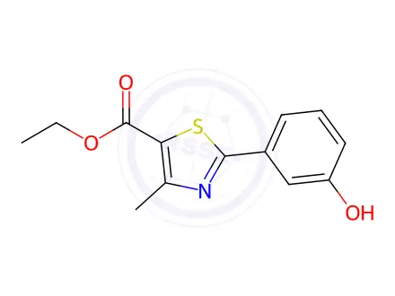 Chemical structure of Febuxostat Impurity 287