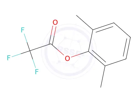 Chemical structure of Trifluoroacetic acid 2,6-dimethylphenyl ester