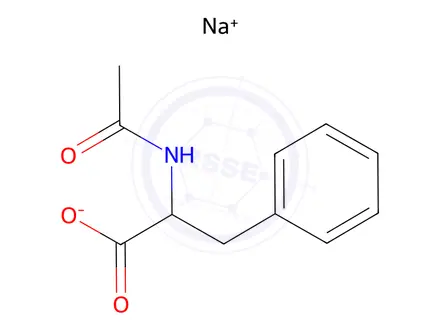 Chemical structure of AFALANINE SODIUM