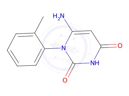 Chemical structure of 6-Amino-1-(o-tolyl)pyrimidine-2,4(1H,3H)-dione