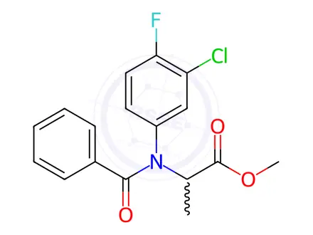 Chemical structure of Flamprop-methyl