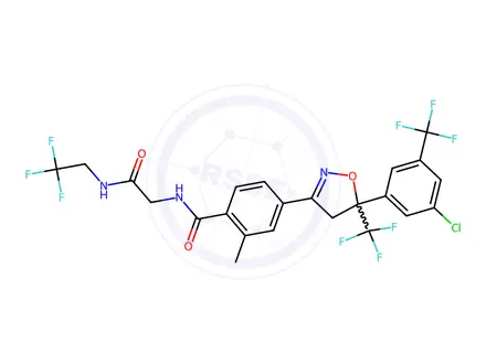 Chemical structure of Fluralaner Impurity 112
