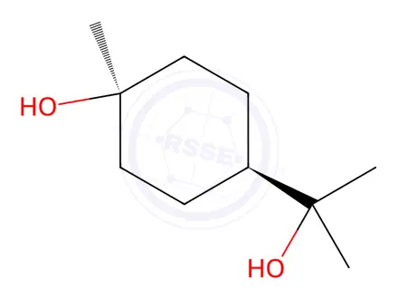 Chemical structure of 4-p-Menthan-1,8-diol
