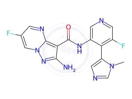 Chemical structure of Tuvusertib