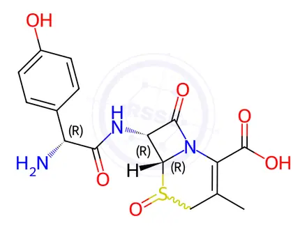 Chemical structure of Cefadroxil Sulfoxide