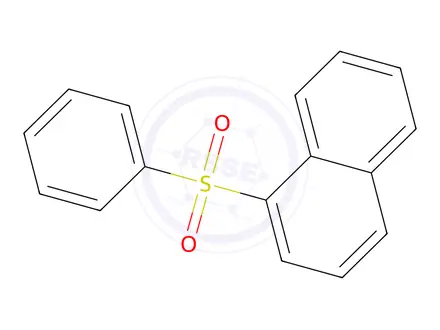 Chemical structure of 1-(Phenylsulfonyl)naphthalene