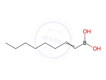 Chemical structure of Oct-1-en-1-ylboronic acid