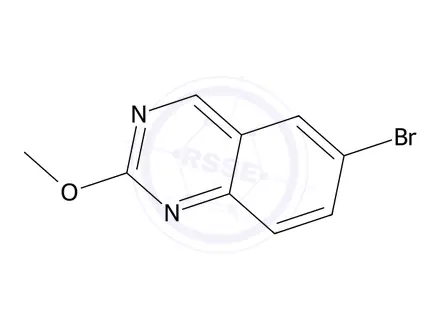 Chemical structure of 6-bromo-2-methoxy-quinazoline
