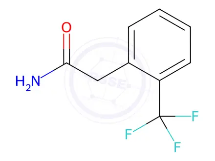 Chemical structure of 2-(TRIFLUOROMETHYL)PHENYLACETAMIDE