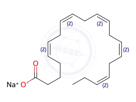 Chemical structure of EPA
