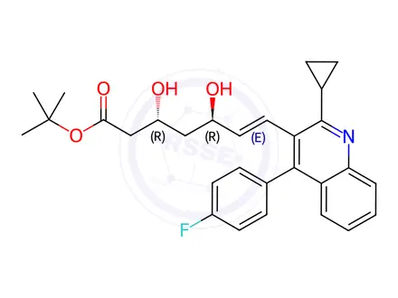Chemical structure of Pitavastatin Impurity 162