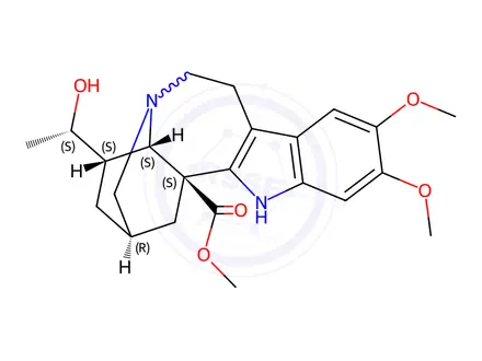 Chemical structure of 19(S)-Hydroxyconopharyngine