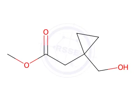 Chemical structure of Methyl (1-hydroxymethylcyclopropyl)acetate