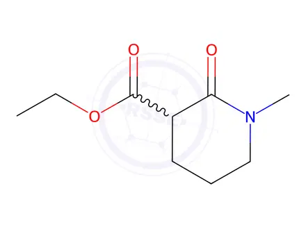 Chemical structure of Ethyl 1-Methyl-2-oxopiperidine-3-carboxylate