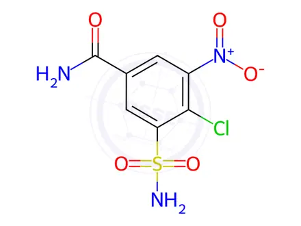 Chemical structure of Bumetanide Impurity 142