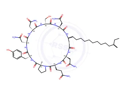 Chemical structure of Mycosubtilin