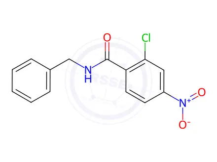 Chemical structure of N-Benzyl-2-chloro-4-nitrobenzamide