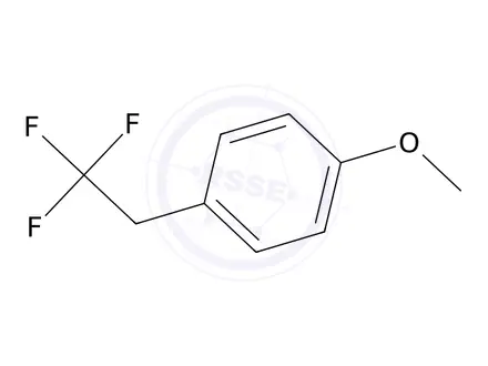 Chemical structure of 1-Methoxy-4-(2,2,2-trifluoroethyl)benzene