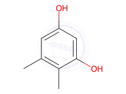 Chemical structure of 4,5-Dimethylbenzene-1,3-diol