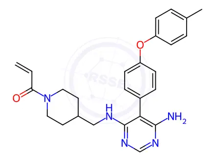 Chemical structure of Evobrutinib Impurity 2
