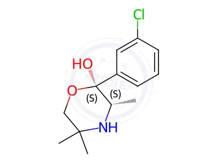 Chemical structure of (S,S)-Hydroxy Bupropion