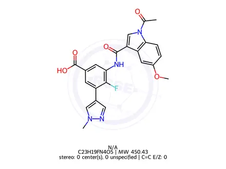 Chemical structure of RS-Z405P6O