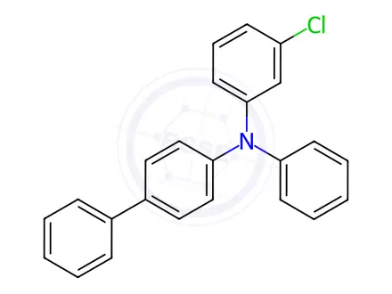 Chemical structure of N-(3-CHLOROPHENYL)-N-PHENYL-[1,1'-BIPHENYL]-4-AMINE