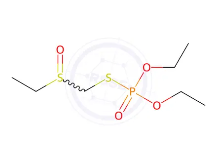 Chemical structure of Phorate-oxon-sulfoxide