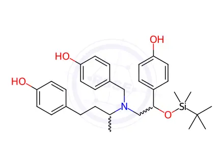 Chemical structure of Ractopamine Impurity 14