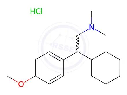 Chemical structure of Venlafaxine EP Impurity G HCl