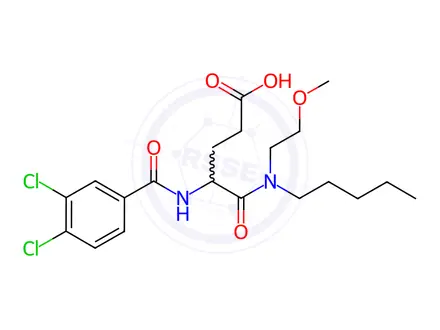 Chemical structure of Loxiglumide Impurity 8