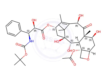 Chemical structure of Desbenzoyl Docetaxel