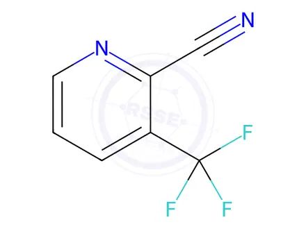 Chemical structure of 2-Cyano-3-trifluoromethylpyridine