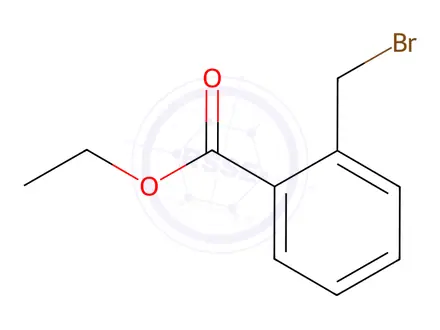 Chemical structure of Ethyl 2-(bromomethyl)benzoate