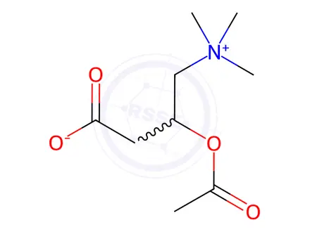 Chemical structure of Acetylcarnitine