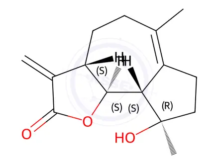 Chemical structure of Micheliolide