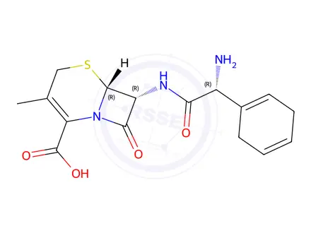 Chemical structure of Cephradine L-Arginine