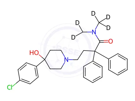 Chemical structure of Loperamide-d6 Monomer