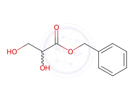 Chemical structure of Benzyl 2,3-dihydroxypropanoate