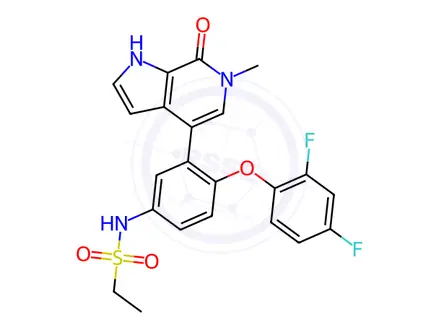 Chemical structure of Mivebresib
