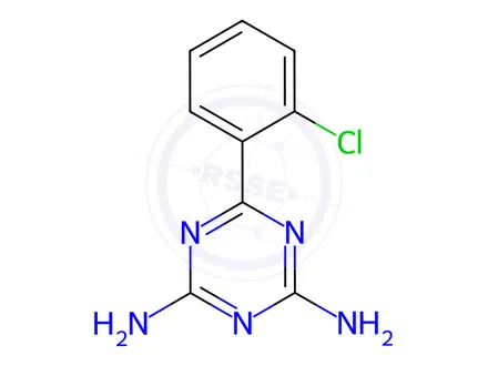 Chemical structure of Irsogladine Impurity 10