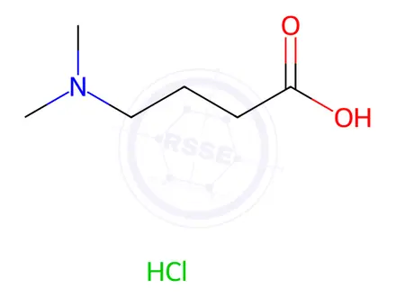 Chemical structure of 4-(Dimethylamino)Butanoic Acid Hydrochloride